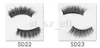 41 Typy 3D Grube rzęsy Niebieski Czarny Długi Gruby Cross Handmade Eye Lashes Makeupmink rzęsy