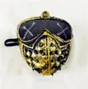 Máscara de Halloween Punk diabo Máscaras Cosplay Rivet Morte Grim Máscaras Ceifador Cosplay Rivet máscaras de Halloween Masquerade