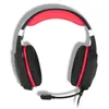 KOTION Varje G1000 -spel Headset Deep Bass Game -hörlurar Dator Stereo Gaming -hörlurar LED -ljus med mikrofon för PC GAM4751525