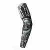 Manicotto del braccio del fiore Manicotti protettivi per il ciclismo all'aperto Protezione solare Manicotti per il ghiaccio UV stampati per il tatuaggio Manicotto per tatuaggi Favore di partitoT2I5972