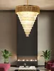Modern LED Crystal Chandelier Lighting Luster Chandeliers Lamparas Art Creative Personality Hotel Lobby Light Fixture LLFA