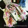 High quality silk scarfs fashion ladies decorative scarf 180*90cm European style tie with box