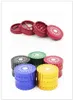 New Gear Shape 63mm Grinders 4 Parts Herb Cutter Metal Tobacco Spice Crusher Hookah Smoking Grinder 4 Colors