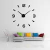 37 pouces Nouveau mur mural quartz montre un design moderne paré grande horloges décoratives europe autocollants acryliques salon klok7811894