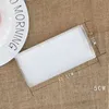 Caixa transparente de plástico retangular / de papel claro caixas de embalagem de bolo pode amostra / presente / artesanato exposição jarr