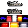 Car Ciężarówka Light 6 LED Emergence Ostrzeżenie Flash Strobe Flasher Dash Strobe Day Running White / Yellow / Blue / Red Color Option