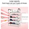 ActionClub Multipurpose Multilayer Simple Shoe Rack Hushållen Dammtät DIY Assembly Shoe Organizer Rack Space Saver T2003202548172489