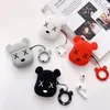 Multi Wzory 3D kreskówkowe obudowa silikonowa dla Apple AirPods ochronne bezprzewodowe bułek słuchawki Bluetooth Cover Pokrena 6514896