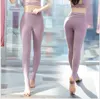 Pantalon de yoga sans couture taille haute hanche dames pantalons de sport course loisirs pantalons de fitness en plein air