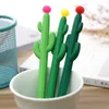 Cactus Gel Pen School Office Signature Pen Cute Creative Design Student Personality Writing Stationery Free Shipping LX19