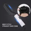 Baard straightener multifunctionele haar kam borstel elektrische snelle verwarming haar rechttrekken ijzeren haar styling kam voor mannen