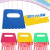 Kinderen Plastic Schraper Kleurrijke Pigment Modellering Accessoires Eva Pigment Scraper Art Supplies Kinderen Tekenen Toys Set van 4