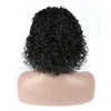 13x6 koronki przednie peruki Ludzkie włosy krótkie bob cięte peruki Pre pęknięty z włosami dziecka kręconymi brazylijskimi perukami włosów dla czarnych kobiet