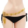 US Warehouse Goldlegierung Set mit Diamond Anhänger Taille Kette Bikini Kette Körpernkette Trend Trends Accessoires Frauen Schmuck Geschenk