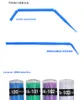 100st Dental Supplies Disponibla Micro Applicator Sticks Eyelash ympning Bendable Sticks Lenth Justerable6482308