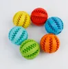 The latest pet toys, dogs, cats, pets, rubber toys, food leakage, grinding teeth, bite-resistant mint flavor ball
