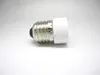 Helt ny E27 till E14 Lamphållare Baser Converter Socket Lampa Lamphållare Adapter Plug Extender es till SES Fri frakt