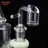 Clou E-Banger à quartz avec fond extra épais 4 mm d'épaisseur 19,5 mm Diamètre du bol Électronique Domeless Quartz Banger Nail avec crochet chauffant 668