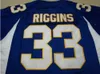 Mężczyzna Kobiet Młodzież Piątek Night Lights Tim Riggins 33 Dillon High School Football Jersey Mens Movie Jersey 100% Szyte Logos Haft