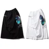 Herren Damen Sommer T-Shirts Streetwear Butterfly Print Hip Hop Tees Oversize Kurzarm Tops Lose Tees8906007