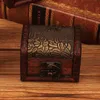 Vintage Houten Dozen Geval Sieraden Doos Organizer Parel Ketting Armband Opbergdozen Gift Retro Makeup Organizer DLH173