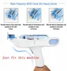 2020 جديد وصول 3IN1 ميزوثيرابي بندقية ترددات الراديو RF LED Microstalline الوسطى الجلد الوجه آلة رعاية صالون تجميل استخدام المنزلي