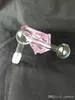 Bubble Burner Szklane Bongs Akcesoria, Rury do palenia szklane Kolorowe mini wielo- kolory Rury ręczne Najlepsza łyżka Glas