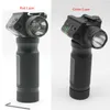 Tpyes 3 Zwart Jacht LED Zaklamp Rood/Groene Laser Combo Sight Voor 20mm Picatinny Rail Mount Gratis verzending