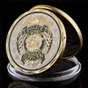 5st St Michael Protect US Police Officer Craft Commemorative Gold Plated Multicolor Challenge Coin Collectible Gifts4937703