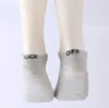 Haute Qualité Hommes Femmes Designer Chaussettes Quatre Saisons Hommes Cheville Chaussettes Avec Lettres De Luxe Conception Chaussettes De Sport Pour Femme Bas 5 Couleurs En Option