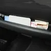 Scatola dell'organizzatore del vassoio di immagazzinaggio della maniglia del copilota dell'automobile nera per Jeep Wrangler JL 2018 Presa di fabbrica Accessori interni auto