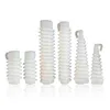 30 pièces/ensemble 6 tailles plastique ﾠ bricolage tiges de cheveux bouclés accessoire de coiffure spirale rouleaux de cheveux pour Salon de coiffure