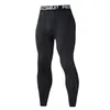 Sportkläder kompression träning byxor män springande fitness set tights gym kläder basket jacka leggings deporteras tights s-4xl svart