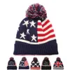 зимняя шапка американского флага