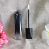 5 ml Tom Gradient Svart Lipgloss Plastflaska Eyeliner Eyelash Container Mini Lip Gloss Split Containers