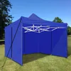 9.8x6.2ft Baldacchino Parete Laterale Panno di Oxford Impermeabile Gazebo Tenda Riparo Tarp Cerniera Fianco Tenda Esterna di Ricambio Per Party1