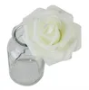 2019 Sales!!! Wholesales Free shipping 25pcs PE Foam Rose Flower Ivory White