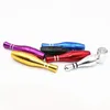 Bowling Bottle Ball Smoking Pipe 79mm Metal Smoking Pipes Oil Burner Dry Herbal Oil Holder Colorful Pipes AC121