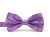 Strikjes 39 kleuren 12*6 cm Pas de gesp effen kleur strik Beroepsmatige bowtie voor Kerstcadeau Gratis bowtie