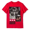 Mens Stylist-T-Shirt beiläufige kurzer Ärmel Mode Abstrakt Gestures Druck Qualitäts-Mann-Frauen Hip Hop-T-Shirts Größe S-XXL