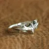 Vente en gros - Bague en argent sterling 925 avec breloques en forme de chauve-souris TA111 Taille américaine 7 à 15