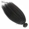 VMAE Groothandel Grade 11A Braziliaanse Virgin Menselijk Haar Inslag Kinky Straight 3 Stks Remy Hair Weave Bundles Extensions