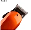 Power Kemei-cortadora de pelo profesional, maquinilla eléctrica para cortar el pelo, afeitadora de barba, máquina de cortar cabello 44