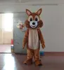 Professionele Custom Brown Squirrel Mascotte Kostuum Cartoon Dier Karakter Kleding Kerst Halloween Party Fancy Dress