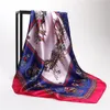 90cm*90cm square scarf fashionable flower bag scarf high-grade scarf female1