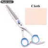 770# Hairdressing Scissors 6.0'' TOP GRADE 440C Barber 18 Teeth 50% Thinning Rate Thinning Shears Hair Scissors Professional Barber Scissors