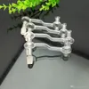 Transparent mushroom pot Glass bongs Oil Burner Glass Water Pipe Oil Rigs Smoking Rigs