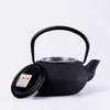 Gold Black Cast Iron Tea Pot Teapot Japanese Style Kettle With Strainer 300ML