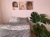 抽象的なファッションビンテージの少女ミニマリストの壁のアートキャンバス絵画ノルディックポスターとプリント居間の装飾のための壁の写真