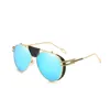 2020 Новая мода прибытия Паровой Панк Солнцезащитные очки Мужчины Классический металл Солнцезащитные очки Марка Дизайнер Vintage Punk очки UV400